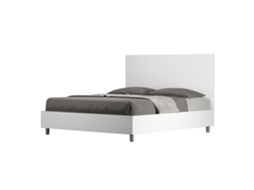 Cama com Arrumação Cinza Egos Nova ITYHOME Branco (160x200)