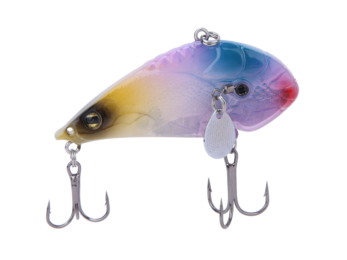 Lure (long Cast Vibrating) Shrimp-shaped Fat Vib Bait 18g Rattling Beads