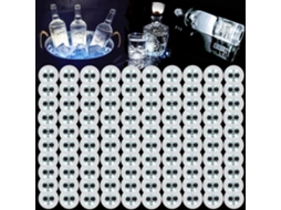 Conjunto De 100 Enfeites Decorativos, Cor Branca, Para Casa, Mesa, Festas E Composição De Ambientes Sazonais