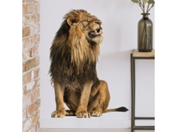 Adesivos Leão Fofo Decoração Removível para Berçário RNEMITERY