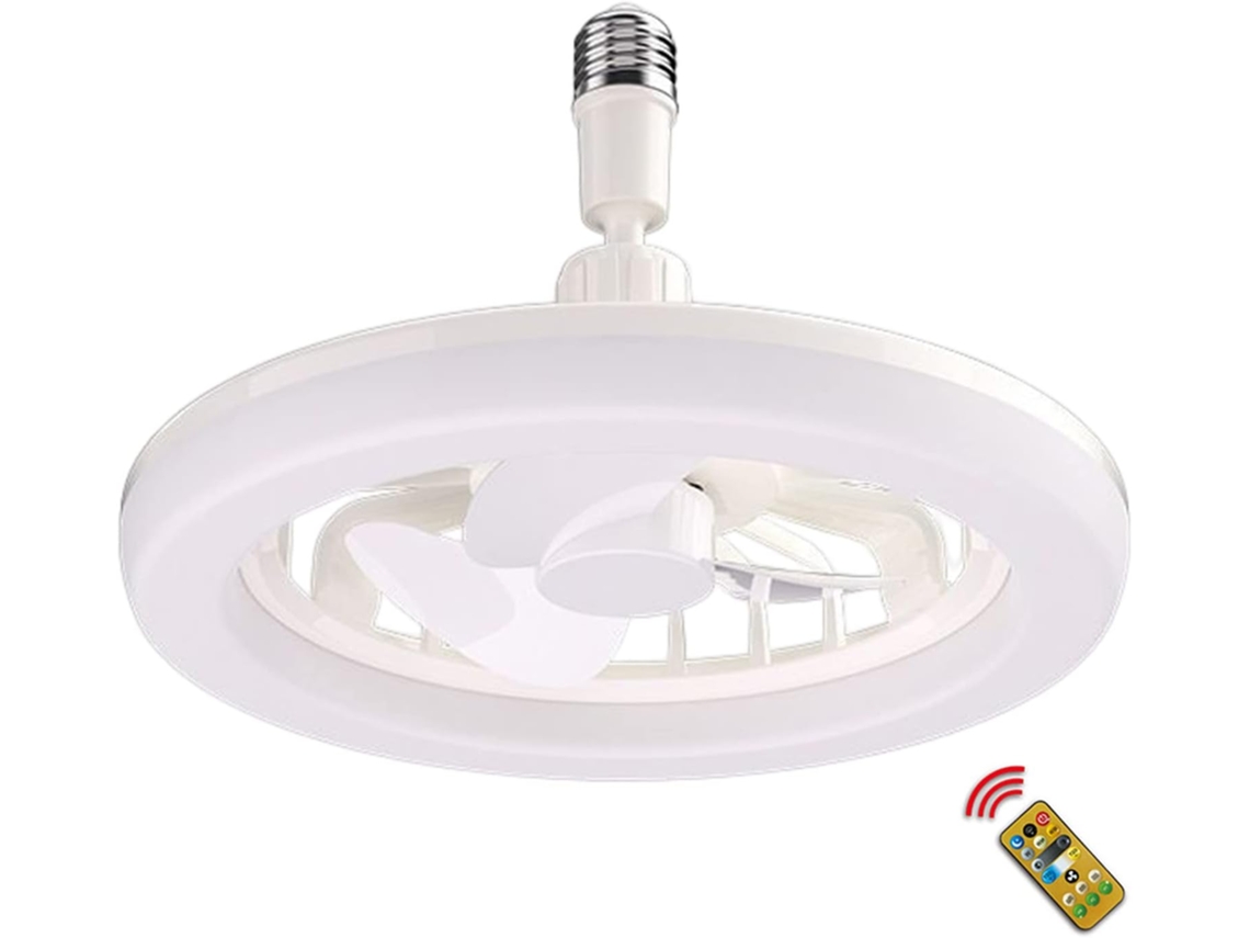 Ventilador De Teto Com Luz E Aromaterapia, 5 Pás, Soquete E27