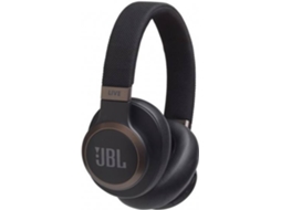 Auscultadores Bluetooth JBL Live 650 (On Ear - Microfone - Noise Cancelling - Preto)