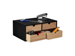 Organizador de Mesa com 4 Gavetas BRILVIBERA