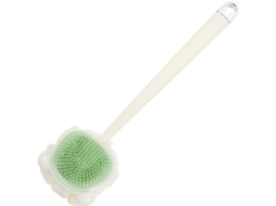 Lurelia Escova De Silicone Para Banho De Cuidado Corporal, Silicone Macio, Cabo Longo E Massagem Suave, Cuidado Familiar Prático