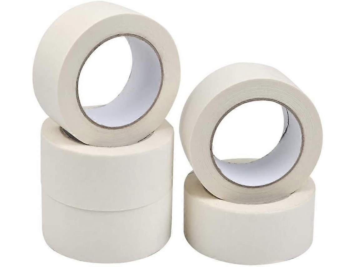 Fita Adesiva Multiuso para Pintura, Indústria, Decoração, Bricolagem e Artesanato 50 Mm X 50 M GOKOCO
