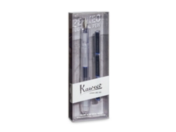 Caneta Kaweco Perkeo Transparente M + 3 Recargas Kw10002243
