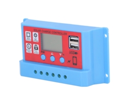 Controlador De Carga Solar Laxiscreed 3- Estágio Pwm Com Visor Lcd Para Painéis Solares