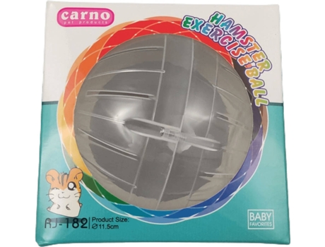 Bola para Hamster CARNO - PET PRODUCTS Pequena (11.5 cm)