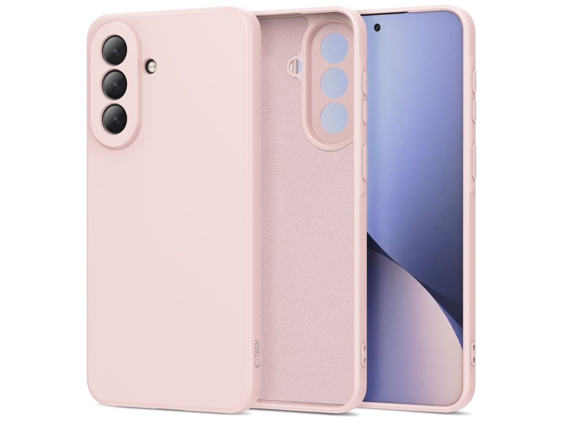 Capa Tech-protect Icon Para Galaxy A57 5g Rosa Com Proteção