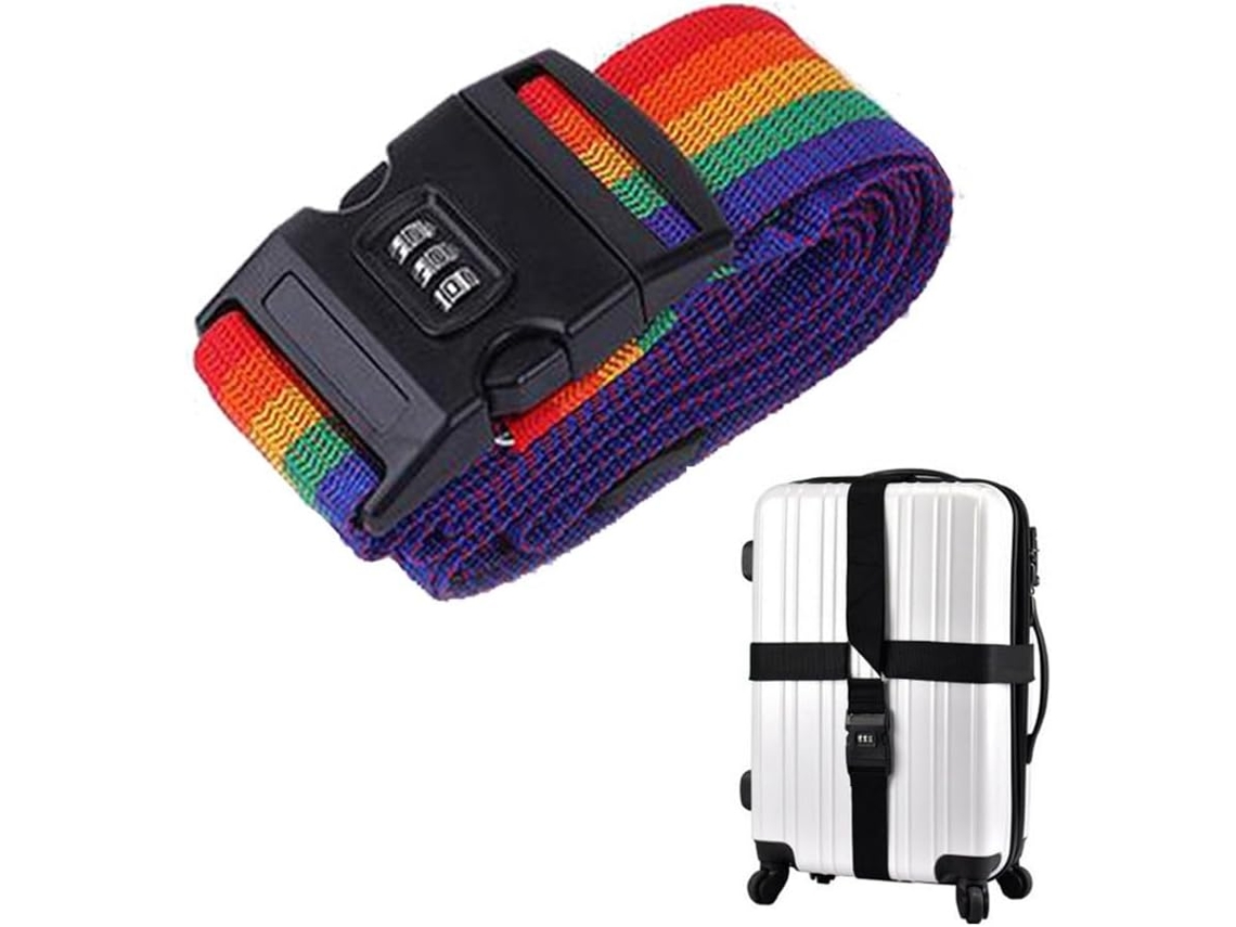 Alça Ajustável Bagagem De 420cm, Acessórios Essenciais De Viagem, Suprimentos Malas, Alça Combinada Fixa