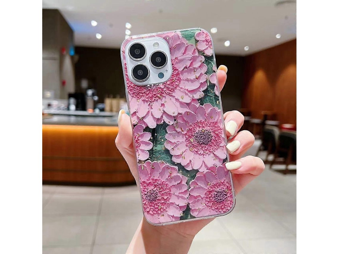 Lurelia Capa Iphone 13 Pro Max Tpu Dourado