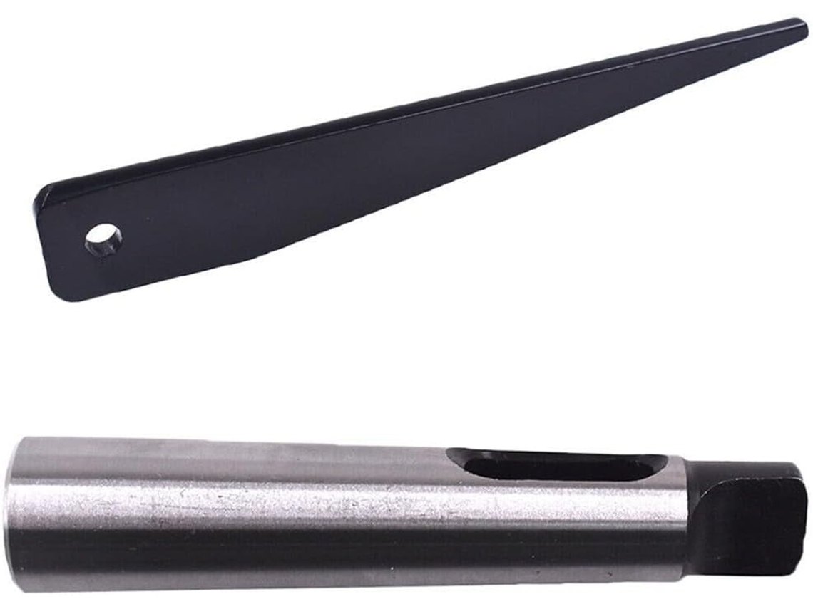 Adaptador De Cone Morse Mt1 Para Mt2 Com Eixo Extrator, Bucha