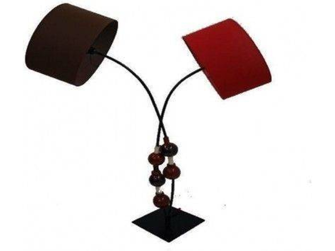 Lâmpada De Chão HOGAR Y MÁS Artesanal Com Bola Original (1.40 M