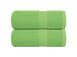 Wash Towel, Wash Towels Vidaxl Verde Algodão (30 X 30 Cm)