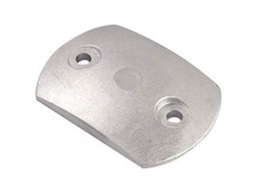 Ânodo Da Placa Renault Prateado 80 X 54 Mmtecnoseal