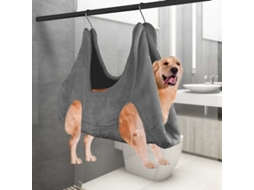 Lurelia Rede De Contenção Pet, 4 Ilhós, 65x44 Cm, Cinza, Higiene E Tosquia