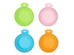 2026 tapa de Silicona Universal para Latas de Comida para Gatos e Cães, Ajusta 3 Tamanhos Padrão