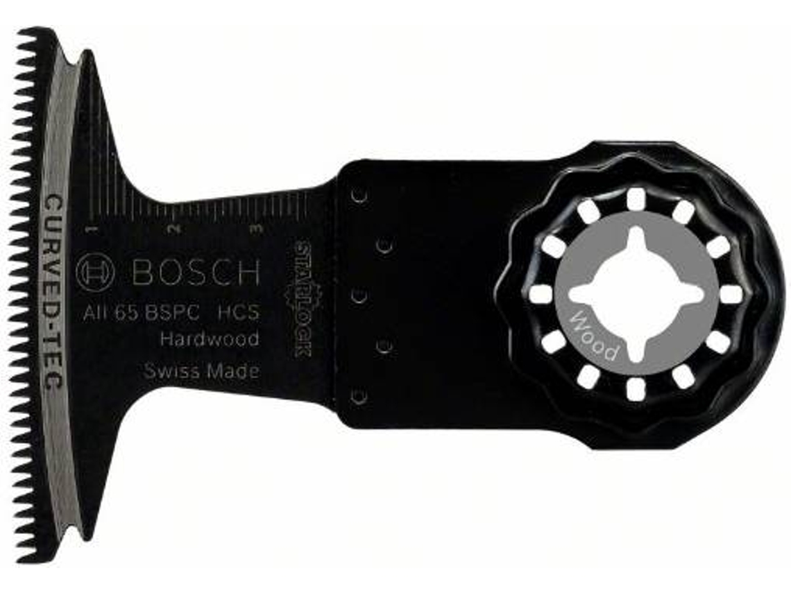 Lâmina Aii 65 Bspc: Madeira Dura: Curva: Un BOSCH RB - 5ER AII65 BSPC