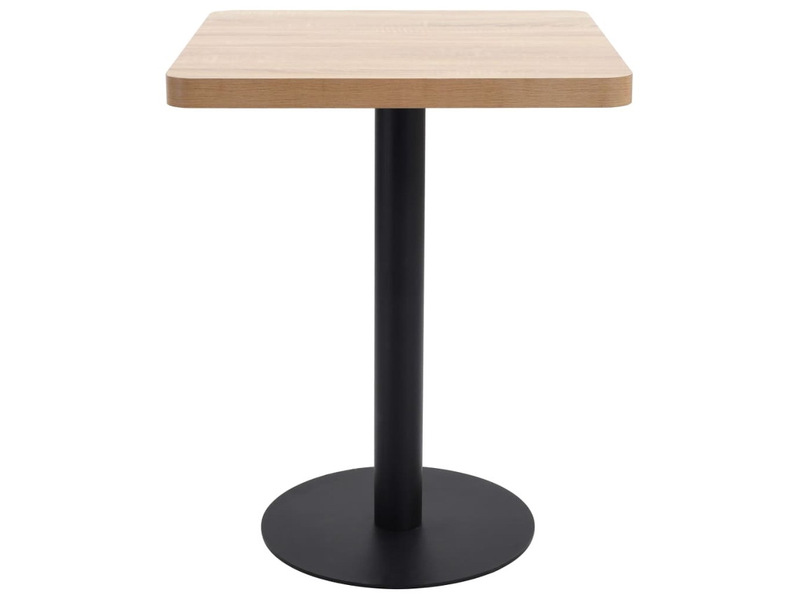 Mesa Bistrô 60x60 Cm Mdf Castanho claro MAISON EXCLUSIVE