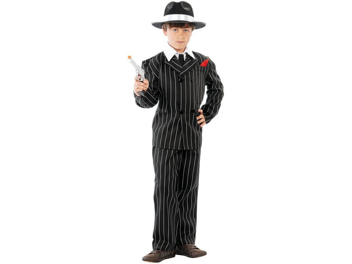 Fato de Menino DISFRAZZES Gangster (Tam: 5 a 6 anos)