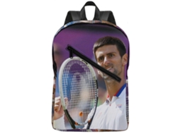 A10678 Mochila Leve Novak Djokovic Com Bolso Protetor Para Laptop E Parte Traseira Acolchoada Para Transporte Confortável M10678 Slowmoose