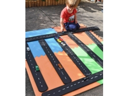Conjunto De Lousa De Brinquedo Aconchegante Para Uso Interno E Externo 8 Peças Cosy