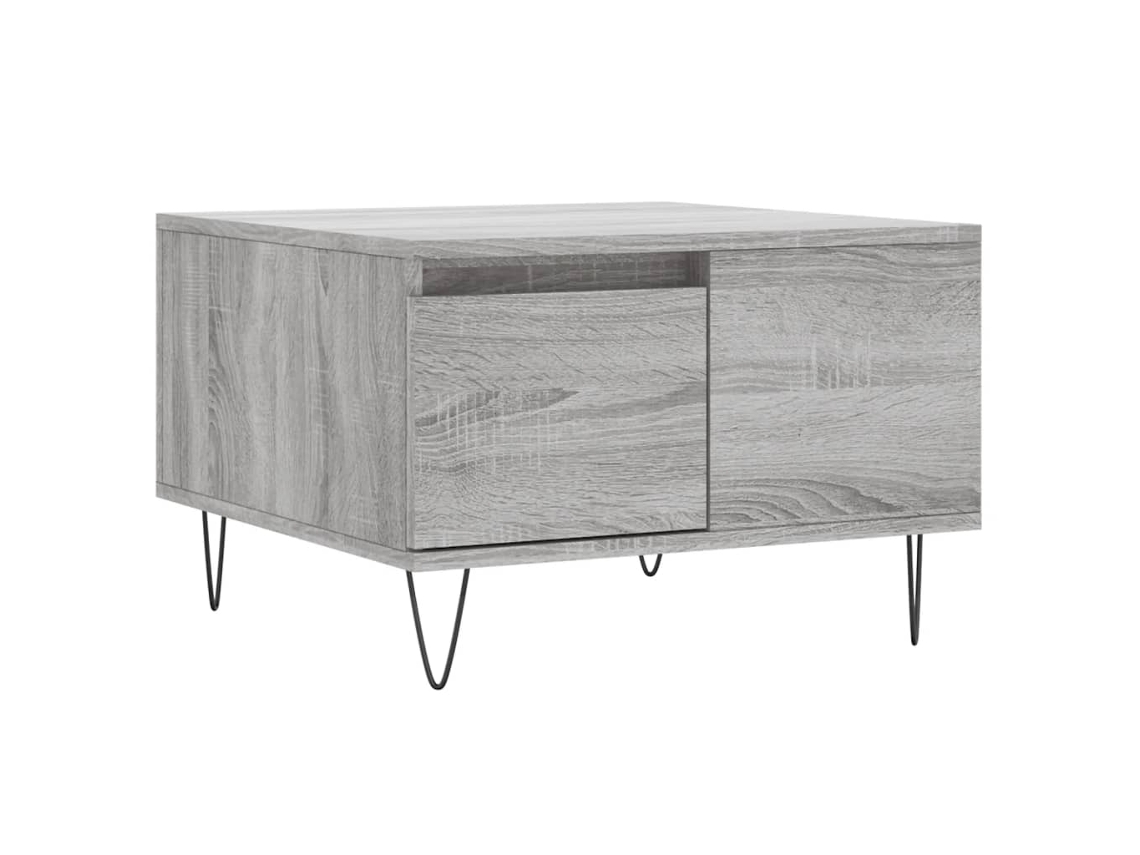 Coffee Table, Coffee Tables Vidaxl Cinzeto Madeira Processada (n/a)