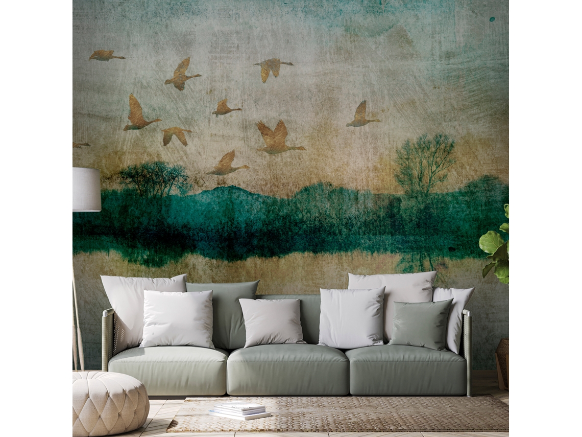 Papel de Parede ARTGEIST Golden Ducks (200x140)