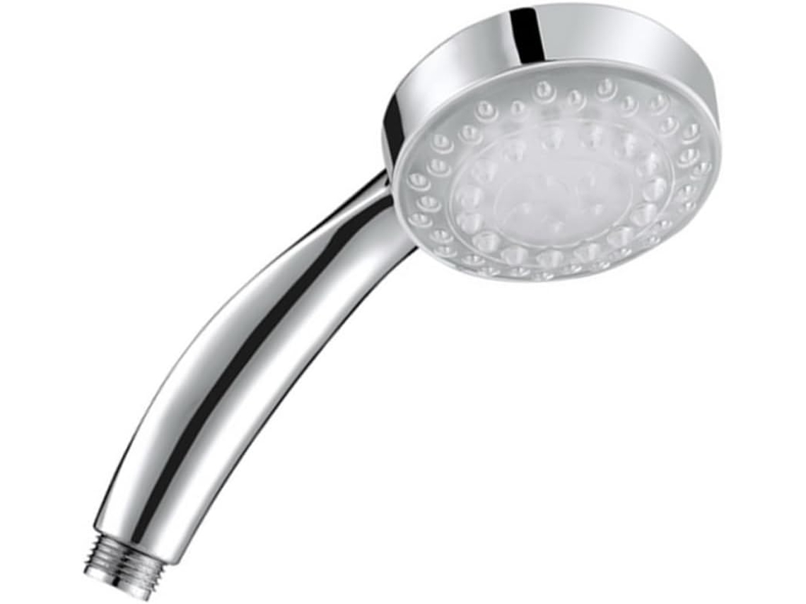Chuveiro Com Led, Mudança De Cor, Acionado Por Pressão, De Mão, Sem Bateria.