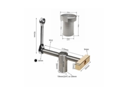 Clipe de mesa para carpintaria, ferramenta de fixação de latão e bancos de trabalho, kit de bancada 19mm SODIAL
