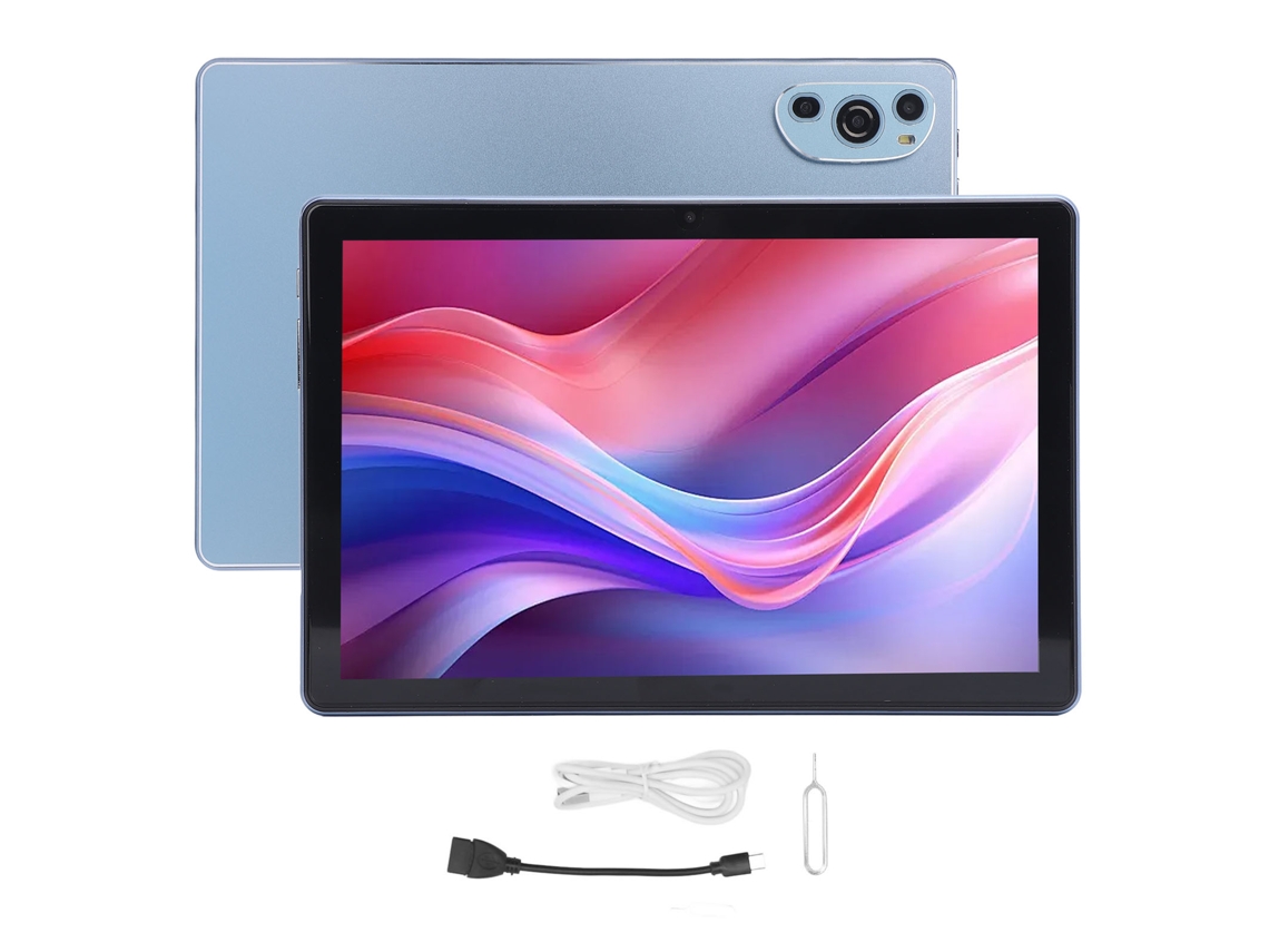 Tablet Android de 10,1 polegadas com 4G, 2,4G, 5G e Wi-Fi, 8 GB e 256 GB de armazenamento. Outros.