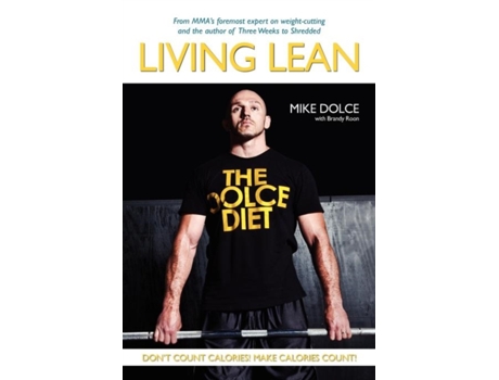 Livro The Dolce Diet: Living Lean Mike Dolce (Inglês)
