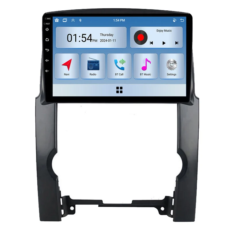 Autorrádio Multimédia Szsmart 6gb Ram 128gb Rom Carplay Para Kia Sorento 2 Xm 2009 2012 Carro Rádio Bluetooth Gps Navegação