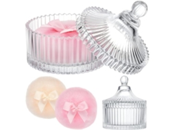 Conjunto de 3 Esponjas Grandes para Pó, Recipientes e Espuma SFUSHOS