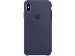 Capa APPLE iPhone XS Max Silicone Azul