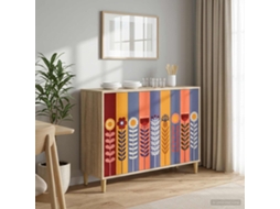 Vidaxl Buffet Essen Sonoma 102 X 33 X 75 Cm Derivados De Madeira