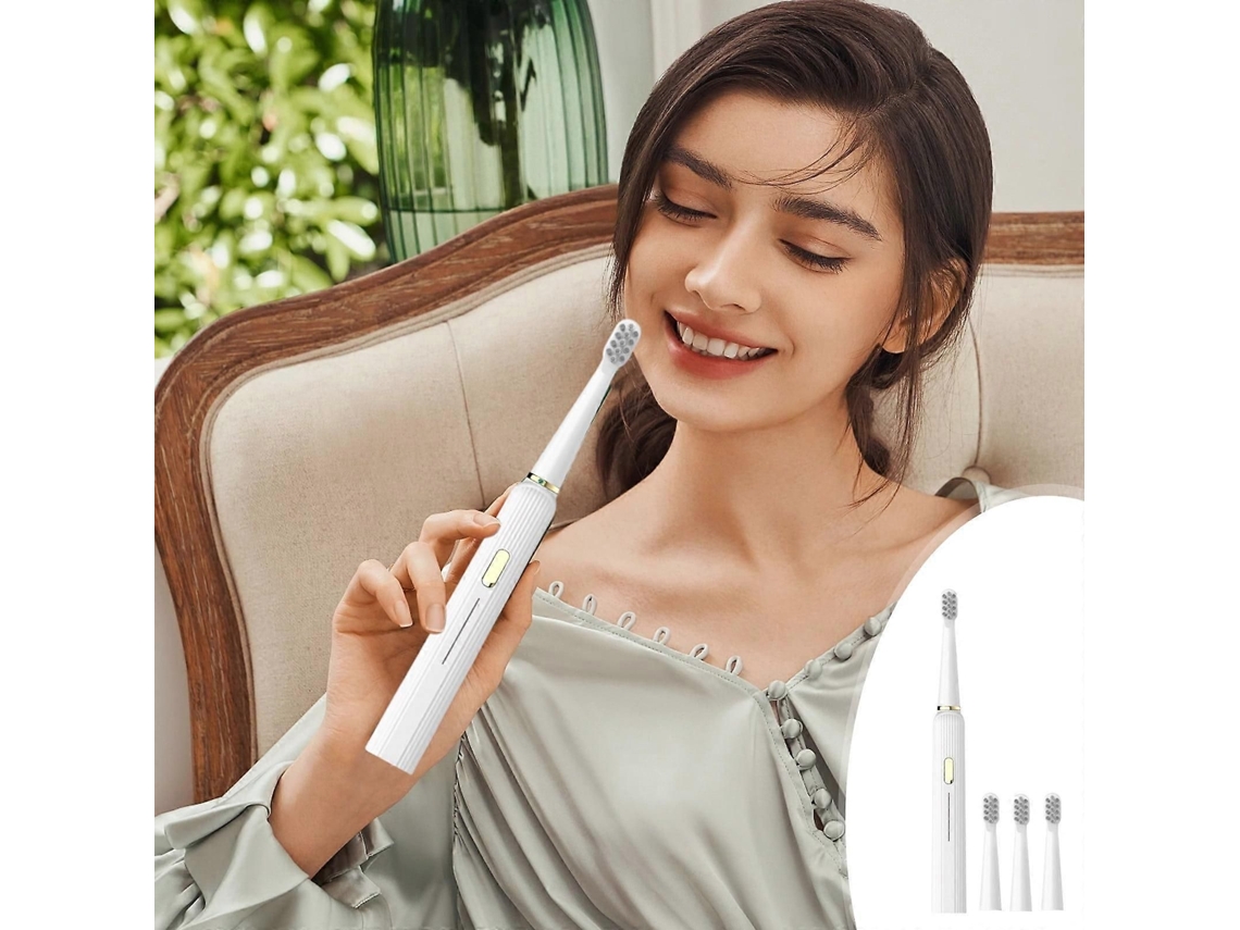 Escova De Dentes Elétrica Valseel, Silenciosa, Portátil, Com Temporizador Inteligente, À Prova D'água Ipx7, Escova De Dentes Vibratória Para Adultos.