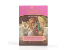 "romantic Angel Oracle Cards" É Um Jogo De Tabuleiro Contendo 44 Cartas De Oráculo Em Papel Brilhante.