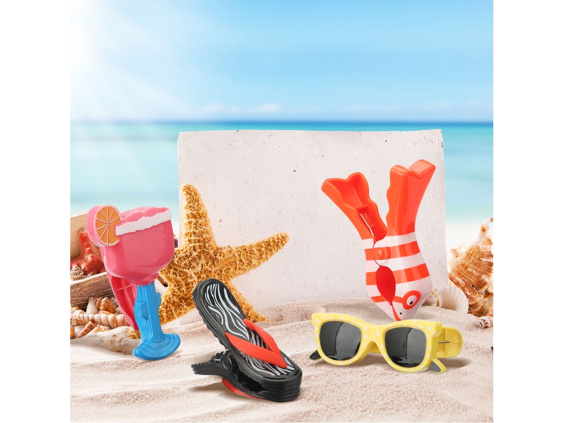 Beach Towel Clips (fish Shape, Pack Of 2) Eoocoo