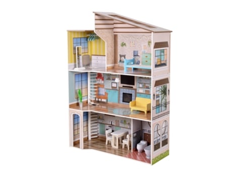 Casas de Bonecas OLIVIA'S LITTLE WORLD (Madeira - Multicor - 117,6 cm)