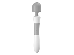Vibrador De Massagem De Silicone Com 10 Frequncias E 5 Velocidades Para Mulheres (cinza)