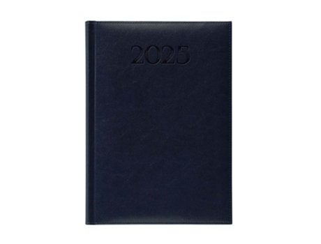Agenda Diária A5 2025 PAPIRO Madrid Azul A21