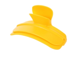 Funil De Silicone Lifkome, À Prova De Derramamento, Amarelo, Para Panelas E Tigelas, Com Borda Arredondada E Design