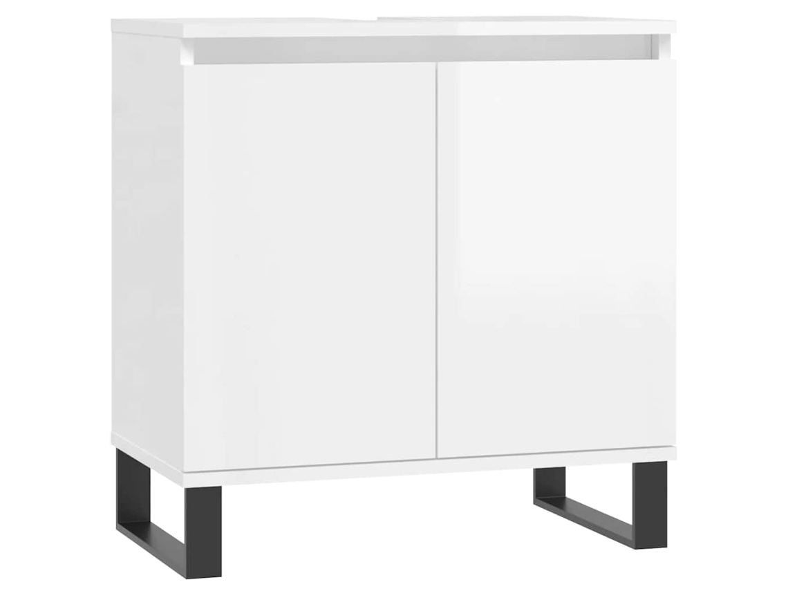 Armário de banheiro branco MAISON EXCLUSIVE em madeira (58x33x60 cm)