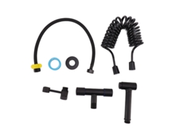 Kit Borrifador Bidet Portátil Preto para Banheiro