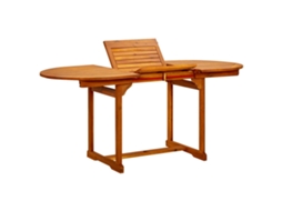Garden Table, Garden Tables Vidaxl Marrom Madeira De Acácia (170 X 80 X 75 Cm)