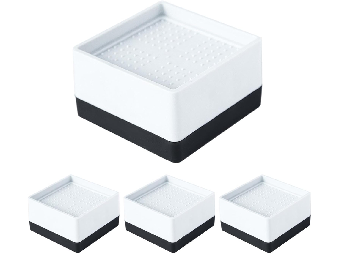 Elevadores De Mesa Para Pés De Móveis, 4 Unidades Empilháveis