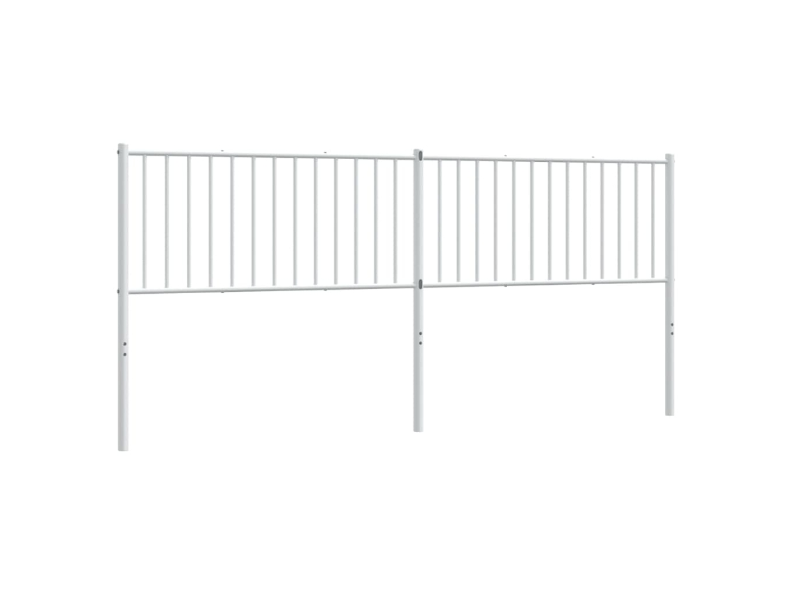 Cabeceira de substituição de 200 cm em metal branco, exclusiva da MAISON.