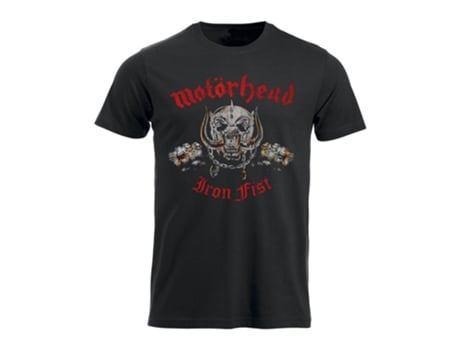T-shirt MOTÖRHEAD Iron Fist (Preto - Algodão - Xl)