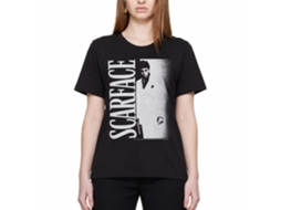 Rockinstone Scarface Movie Lotsowht Black Adult T-shirt Size:xxl